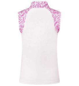 Haut décontracté sans manches pour femme en nylon noir uni extensible et respirant, 180g, tissé, teint uni, style athlétique - Product Image 3