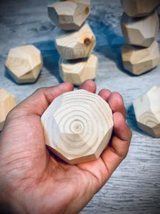 Soporte de exhibición de piedra de equilibrio de madera natural Tumi Ishi, calidad profesional de exportación para compradores mayoristas internacionales A - Product Image 3