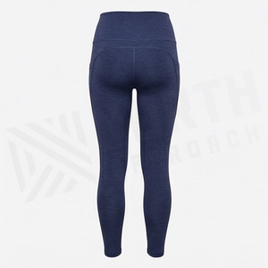 High Quality Workout Yoga Fitness Leggings High Waisted Spandex Polyester Womens Tights In Any Great Customized Color - Product Image 2