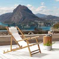 Chaise longue en bambou d'extérieur, matériau naturel, pour jardin et piscine, fabrication artisanale, fournisseur en gros du Vietnam