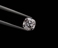 Diamant de laboratoire 3.0 CT, couleur D, taille coussin, coupe Old Mine, E-F VVS2, certifié IGI, percé au laser, marque OM GEMS pour bijoux