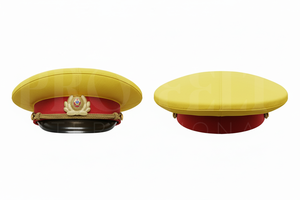 Gorra de Visera de Algodón Hecha a Mano de Nuevo Estilo para Hombre, Sombrero Formal de Uniforme, Gorra Ceremonial Ajustable para Servicio, OEM ODM - Product Image 6