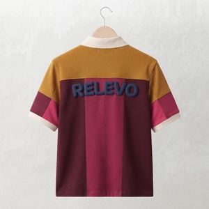 T-shirt pour homme de haute qualité à manches courtes double couche 100% coton avec logo brodé personnalisé, poids lourd 220 g/m², séchage rapide - Product Image 3