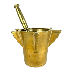 Mortero y Mortero de Cocina con Acabado Dorado, Nuevo, a un Precio Accesible - Product Image 2