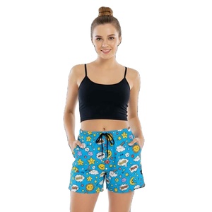 Shorts Casuales de Verano para Mujer, Ecológicos, de Fibra de Bambú, Antibacterianos, Transpirables, Opción Sostenible, Ropa de Primera Calidad - Product Image 2