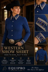 Ensemble collier et manchettes perlés bleus EQUIPRO, style ethnique, strass, pour toutes les saisons, accessoires de mode - Product Image 2