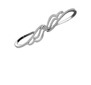 1.00TCW Pulsera de moda de diamante redondo certificado para mujer Estilo de brazalete elegante para ocasiones de aniversario - Product Image 1