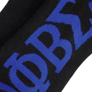 Phi Beta Sigma Black Crew <b>Socks</b> 1914 Fraternity Knit Athletic Comfortable Stretch Everyday Wear - Product Image 6