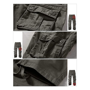 Pantalon cargo robuste pour homme, durable et confortable, avec plusieurs poches, idéal pour la randonnée et les aventures en plein air - Product Image 6