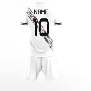 Tenue de football personnalisée de haute qualité, impression par sublimation intégrale, ensemble d'uniformes d'entraînement, logo du club, nom de l'équipe, uniforme de football - Product Image 2