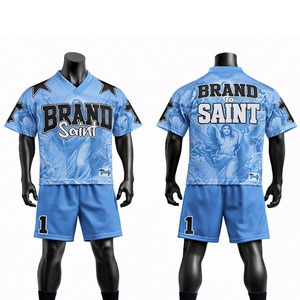 Ensemble Maillot et Short de Football Américain 2026 – Tenue Sportive Respirante Personnalisable pour Entraînement et Matchs - Product Image 4