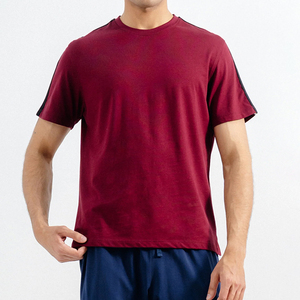 T-shirt Homme Personnalisé Col Rond Écologique Respirant Séchage Rapide Polyester/Coton Coupe Slim Hip Hop Grande Taille Anti-Rétrécissement OEM - Product Image 6