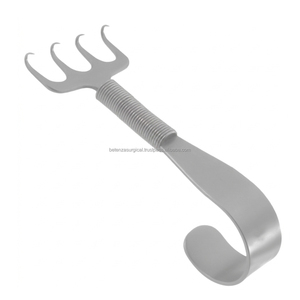 เครื่องมือยกกระชับใบหน้า Gorney แบบ 4 ง่าม ทำจากสแตนเลสสตีล ขนาด 7.5 ซม. คอสปริงแบบแมนนวล ได้รับการรับรองมาตรฐาน CE สำหรับการผ่าตัดยกกระชับใบหน้า - Product Image 1