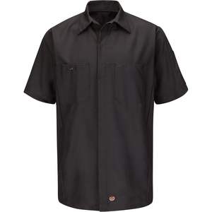 Chemise de travail à manches courtes en ripstop pour homme sur mesure - Product Image 2