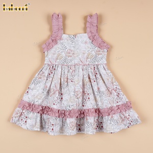 DR4531 – Vestido Floral con Volantes y Detalles Fruncidos - Product Image 6