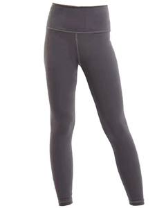 Pantalones Deportivos de Cintura Alta, 100% Algodón, Transpirables, Estilo Vintage, de Secado Rápido, Leggings para Correr, Color Sólido, para Yoga en Familia, Niñas - Product Image 5