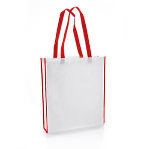 Bolsa de Compras Reutilizable de Polipropileno No Tejido, Laminada, Ecológica, Promocional, Blanca, Personalizada al por Mayor para Supermercados - Product Image 4
