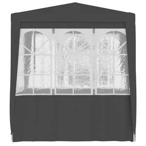 Tente de mariage et de fête en polyéthylène anthracite 8,2 x 8,2 pieds - Product Image 4