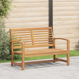 Banc de patio en teck massif 43,31 x 25,59 x 30,12 pouces couleur marron - Product Image 1