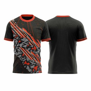 T-shirt de jeu personnalisé avec logo par sublimation |   Maillot d'équipe personnalisé pour le football, le soccer et autres sports - Product Image 2