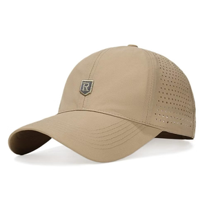 หมวกเบสบอลวินเทจยูนิเซ็กซ์พร้อมสายรัดปรับได้หมวกมีสไตล์สำหรับกีฬากอล์ฟกิจกรรมกลางแจ้งโลโก้ตามสั่ง OEM - Product Image 2