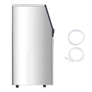 Macchina per il Ghiaccio Commerciale da 72 kg/24H, 55 Cubetti di Ghiaccio in 15 Minuti, Grande Capacità di Stoccaggio da 15 kg per la Lavorazione Alimentare - Product Image 1