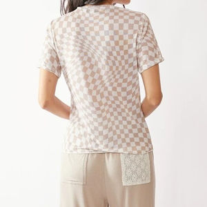 Camiseta de Mujer Ajustada Lisa Sin Marca, Diseño Propio, Camisetas de Mujer de Marca Propia, Ropa de Gimnasio, Tallas de EE. UU. - Product Image 3