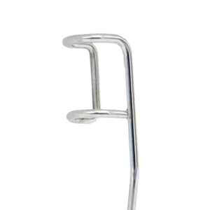 Espéculo de alambre Barraquer para ojos, tamaño bebé, hoja de 8 mm, retractor oftálmico pediátrico para párpados, manual, de acero inoxidable, reutilizable, quirúrgico - Product Image 4