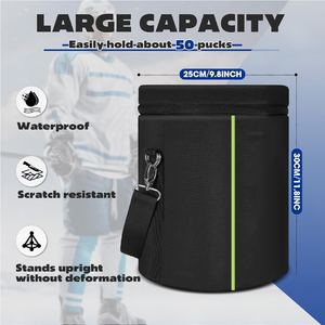 Professional Sport Training Tote <b>Hockey</b> <b>Puck</b> Bag with Custom Logo Manufacturer Made Custom Ice <b>Hockey</b> Bag <b>Hockey</b> <b>Puck</b> Bag - Product Image 2