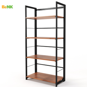 Solution de gestion d'espace d'étagère en bois économique pratique pour le stockage à domicile - Product Image 1