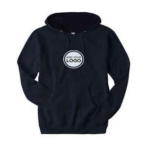 เสื้อฮู้ดผ้าฟลีซคอตตอน 100% สำหรับพิมพ์ลาย DTG ขายส่ง ทรงหลวมสำหรับผู้ชาย ออกแบบเองได้ มีกระเป๋า กันลม - Product Image 1