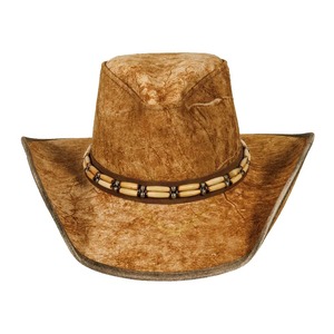 Nouveau Chapeau de Cowboy en Cuir Style Texan, Vente Chaude en Gros, Ceinture Ajustable, Unisexe, Personnalisable, pour Sports de Plein Air, Voyage, Fête, Quatre Saisons - Product Image 6