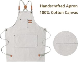 Tablier de barbier durable et personnalisable sans manches - Product Image 2