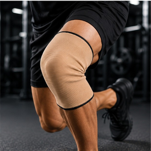 Rodillera de compresión unisex transpirable antideslizante para levantamiento de pesas, protección de rodilla personalizada, precio mayorista - Product Image 2