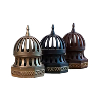 Porte-encens en métal de haute qualité au style moderne, brûleur de Mabkhara, design simple et moderne, durable, écologique pour la maison et l'hôtel