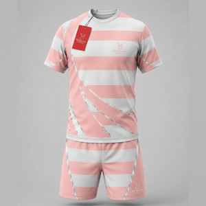 Uniforme de rugby personalizado con tecnología de control de humedad en material ligero y logotipos, nombres y números de equipo personalizados - Product Image 5