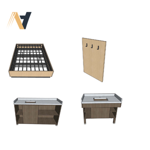 Ensemble de mobilier hôtelier élégant Baymont Inn avec meubles de chambre résistants aux rayures, export direct OEM Vietnam, marché mondial - Product Image 4