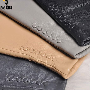 Gants en cuir pour femmes de haute qualité, personnalisés, doublés de laine, coupe-vent, chauds, pour l'extérieur, gants en cuir tendance - Product Image 6