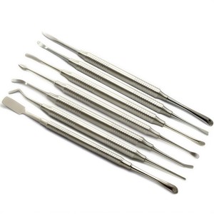 Juego de 7 Elevadores Periósteicos Quirúrgicos Dentales, Reflectores de Hueso y Tejido, Instrumentos Quirúrgicos Dentales de Acero Inoxidable de Primera Calidad - Product Image 1