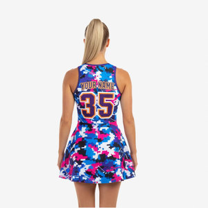 Nuevo Diseño, Top de Animadora con Pedrería para Mujer, Uniforme de Baile, Colores y Tallas Personalizables, Ropa de Animadora al por Mayor - Product Image 6