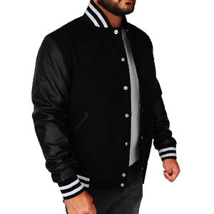 <b>Top</b> Sale Product New Slim Fit Men Satin Versity Jackets 100% Polyester Satin Baseball Jacket Satin Bomber Jacket - Product Image 1