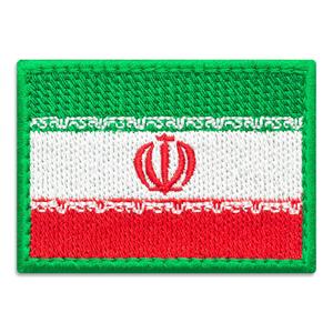 Parche Bordado de la Bandera Nacional de Irán, Parche Bordado de la Bandera de Irán de Alta Calidad - Product Image 2