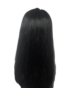 Light <b>Brown</b> Brazilian Remy Human Hair Topper for Women High Density 150% Tangle Free 20 Inches <b>Medium</b> Length Glueless for Base - Product Image 4