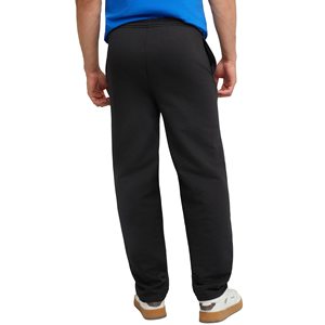 กางเกงวอร์มนุ่มสำหรับผู้ชายกางเกงวอร์มทรงหลวมลายสีทึบ - Product Image 3
