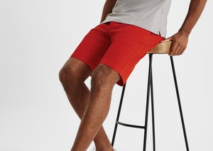 Pantalones Cortos Casuales de Verano Heros Flame 100% Algodón Satinado Transpirable - Product Image 6