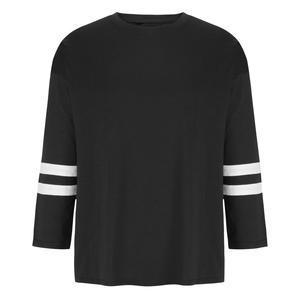 เสื้อยืดผู้หญิงไซส์ใหญ่ แขนยาว คอกลม ผ้าโพลีเอสเตอร์ กันยับ ทรงหลวม ปักลาย 3 มิติ ใส่ได้ทุกวัน - Product Image 3