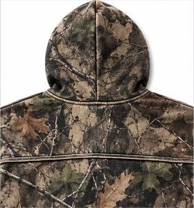 Unisex Camouflage Tracksuit Full <b>Zip</b> <b>Hooded</b> Sweatshirt and Pants Set Breathable Polyester Casual Wear Autumn Style - Product Image 6