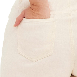 Short en jean grande taille pour femmes, tissu en gros, personnalisable, échantillon gratuit, meilleure qualité - Product Image 5