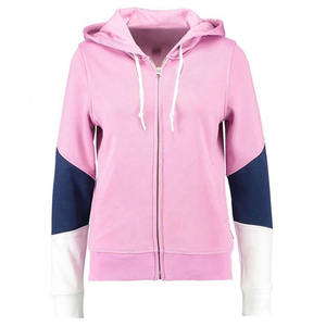Sudadera con capucha y cremallera para mujer, ligera, de forro polar, estilo athleisure, transpirable, informal, para gimnasio y viajes - Product Image 1