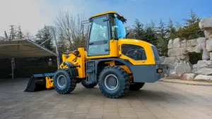 Agricultural Wheel Loader Construction Wheel Loader 1.6TON OJ-16 Agricultural Farm Mini Compact Front End Wheel Loader With EPA Engine